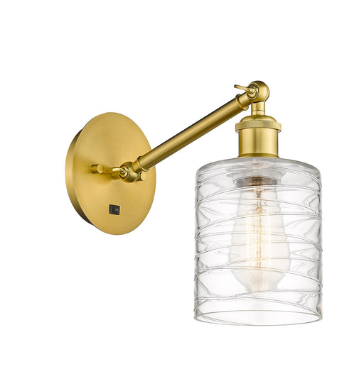 Innovations - 317-1W-SG-G1113-LED - LED Wall Sconce - Ballston - Satin Gold