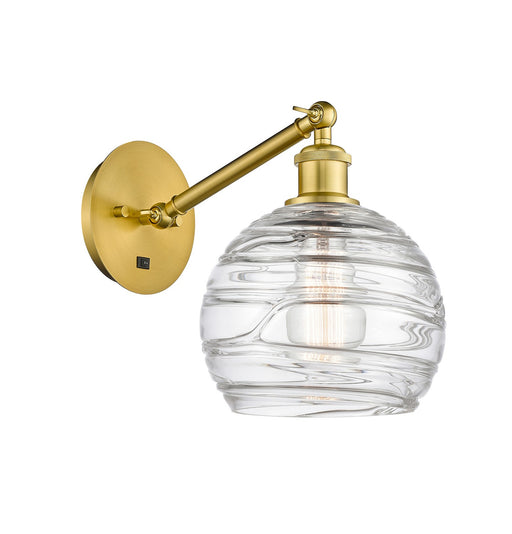 Innovations - 317-1W-SG-G1213-8 - One Light Wall Sconce - Ballston - Satin Gold