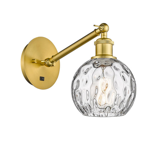 Ballston One Light Wall Sconce Satin Gold