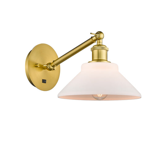 Innovations - 317-1W-SG-G131 - One Light Wall Sconce - Ballston - Satin Gold