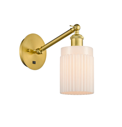Ballston One Light Wall Sconce Satin Gold