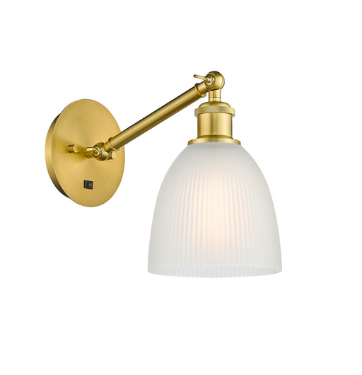 Innovations - 317-1W-SG-G381-LED - LED Wall Sconce - Ballston - Satin Gold