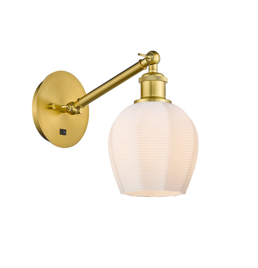 Innovations - 317-1W-SG-G461-6-LED - LED Wall Sconce - Ballston - Satin Gold