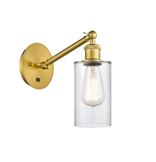 Innovations - 317-1W-SG-G802-LED - LED Wall Sconce - Ballston - Satin Gold