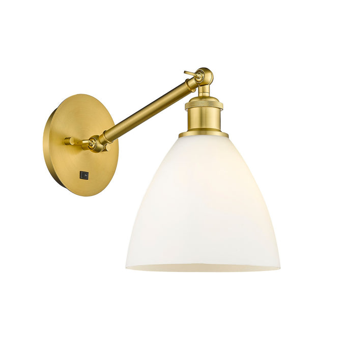 Innovations - 317-1W-SG-GBD-751-LED - LED Wall Sconce - Ballston - Satin Gold