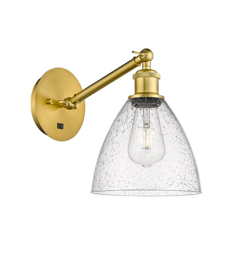 Ballston One Light Wall Sconce Satin Gold