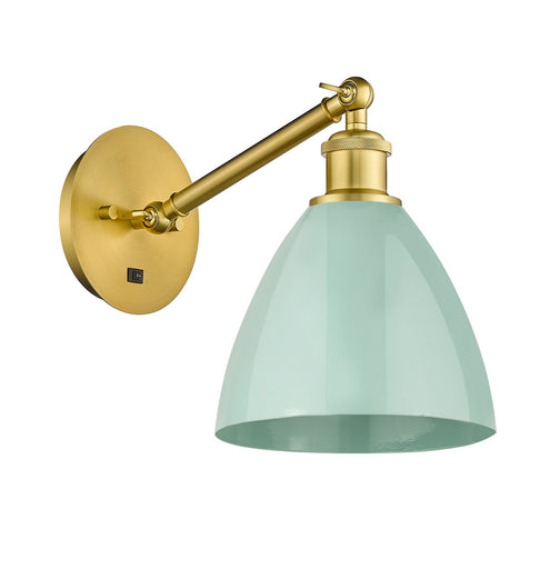 Ballston One Light Wall Sconce Satin Gold