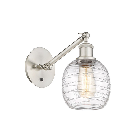 Innovations - 317-1W-SN-G1013-LED - LED Wall Sconce - Ballston - Brushed Satin Nickel