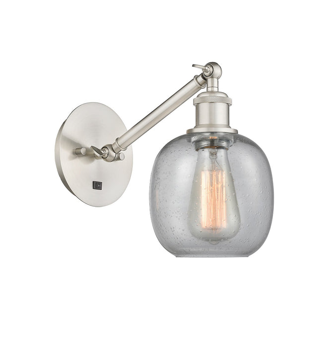 Innovations - 317-1W-SN-G104 - One Light Wall Sconce - Ballston - Brushed Satin Nickel