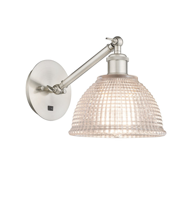 Innovations - 317-1W-SN-G422 - One Light Wall Sconce - Ballston - Brushed Satin Nickel