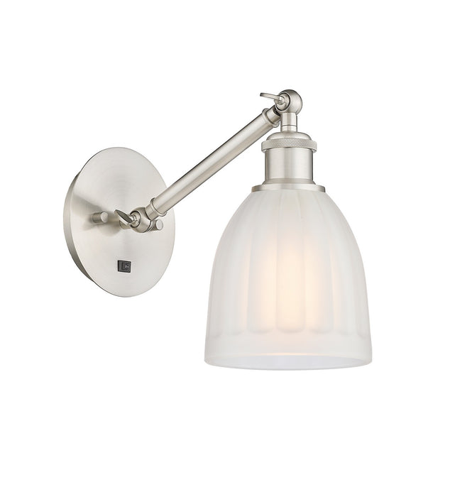 Innovations - 317-1W-SN-G441 - One Light Wall Sconce - Ballston - Brushed Satin Nickel