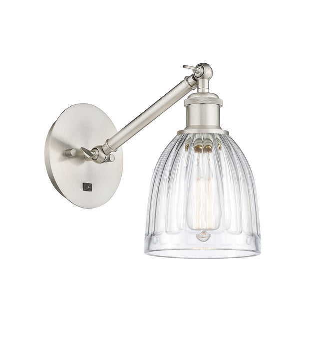 Innovations - 317-1W-SN-G442-LED - LED Wall Sconce - Ballston - Brushed Satin Nickel