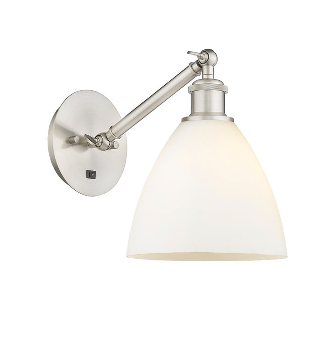 Innovations - 317-1W-SN-GBD-751 - One Light Wall Sconce - Ballston - Brushed Satin Nickel