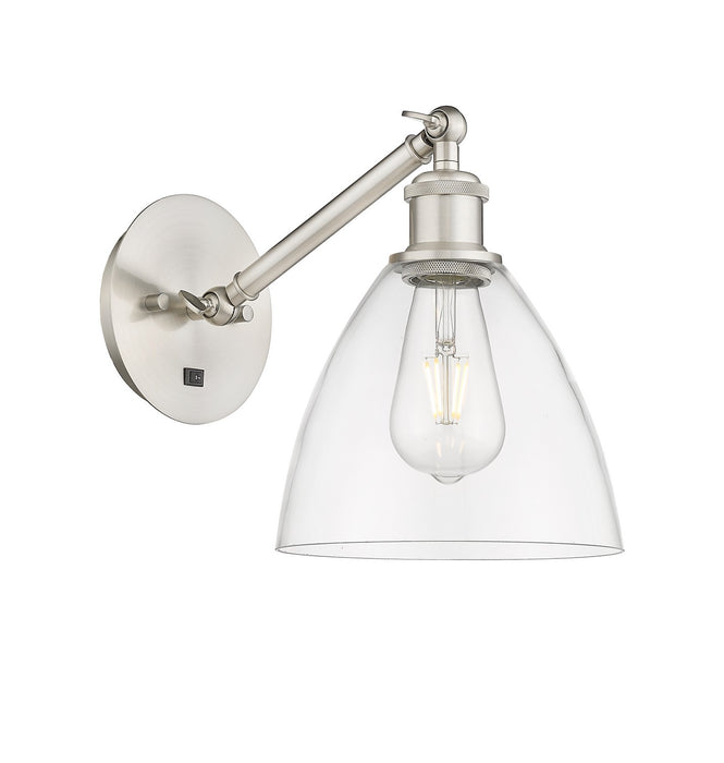 Innovations - 317-1W-SN-GBD-752 - One Light Wall Sconce - Ballston - Brushed Satin Nickel