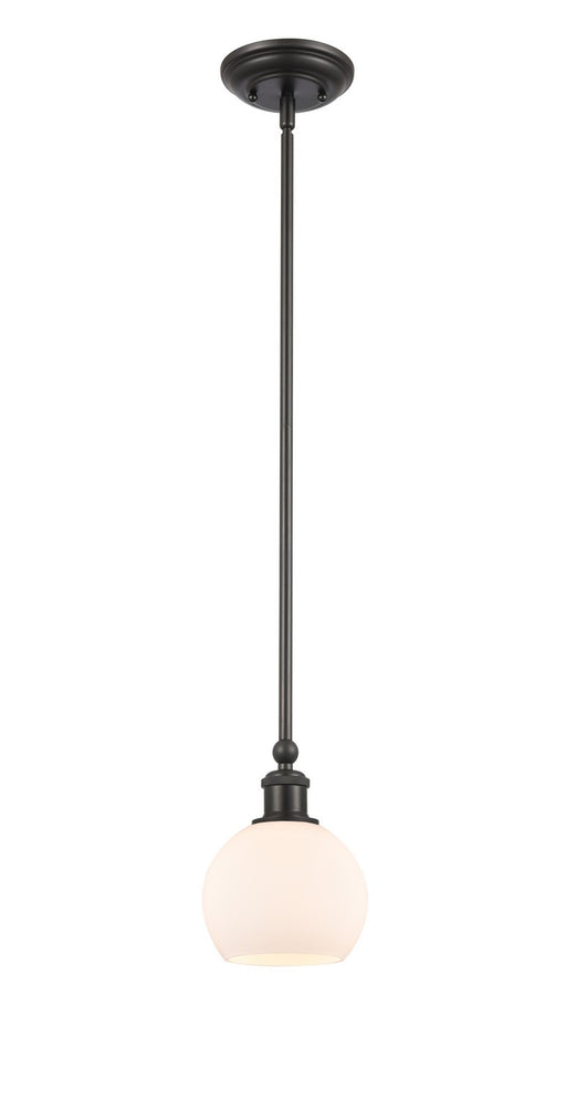 Innovations - 341-1S-BK-G121-6-LED - LED Mini Pendant - Ballston - Matte Black