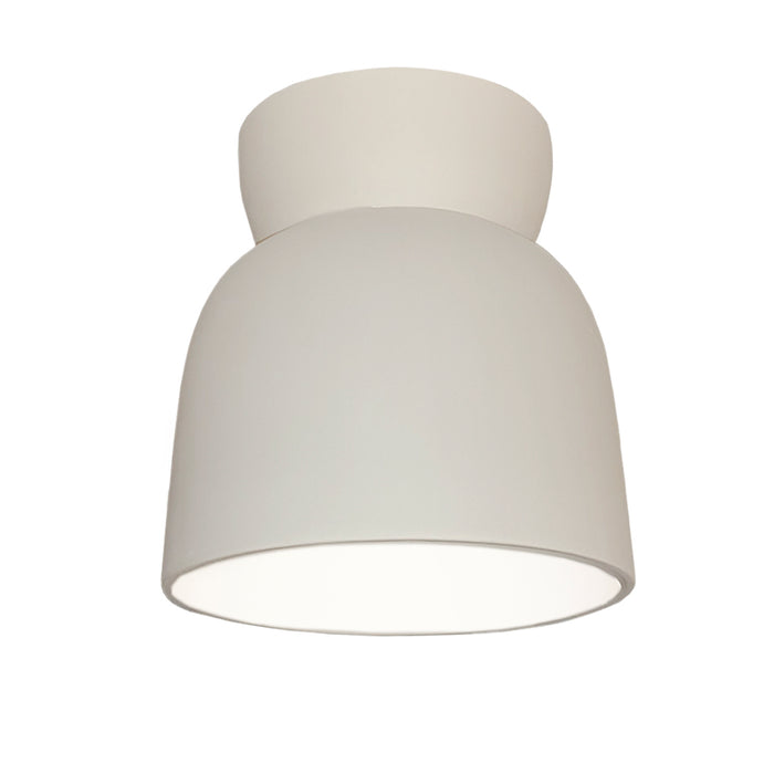 Justice Designs - CER-6190-BIS-LED1-1000 - LED Flush-Mount - Radiance Collection - Bisque