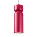 Justice Designs - CER-6510-CRSE-CROM-WTCD-LED1-700 - LED Pendant - Radiance - Cerise