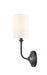 Innovations - 372-1W-BK-S1 - One Light Wall Sconce - Giselle - Matte Black