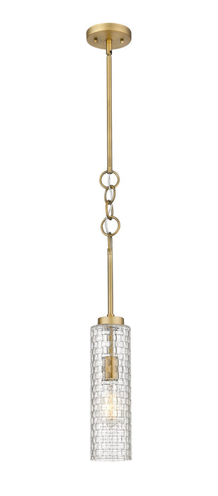 Innovations - 380-1S-BB-G380-4CL - One Light Mini Pendant - Wexford - Brushed Brass