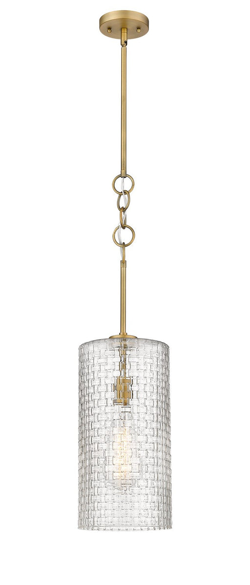 Innovations - 380-1S-BB-G380-8CL-BB-95-LED - LED Mini Pendant - Wexford - Brushed Brass