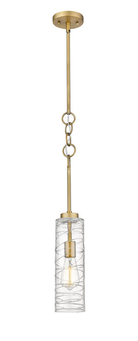 Innovations - 380-1S-BB-G381-4CL - One Light Mini Pendant - Wexford - Brushed Brass