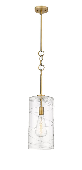 Innovations - 380-1S-BB-G381-8CL - One Light Mini Pendant - Wexford - Brushed Brass