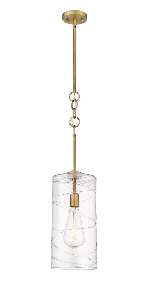 Innovations - 380-1S-BB-G381-8CL-BB-95-LED - LED Mini Pendant - Wexford - Brushed Brass