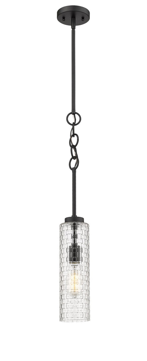 Innovations - 380-1S-BK-G380-4CL-LED - LED Mini Pendant - Wexford - Matte Black