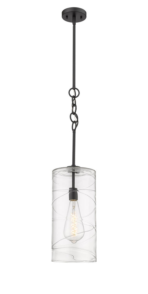 Innovations - 380-1S-BK-G381-8CL - One Light Mini Pendant - Wexford - Matte Black