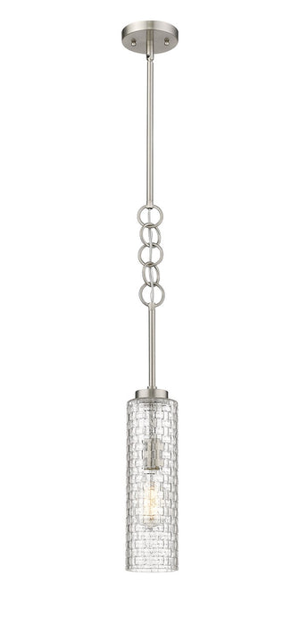 Innovations - 380-1S-SN-G380-4CL - One Light Mini Pendant - Wexford - Brushed Satin Nickel