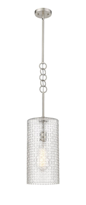 Innovations - 380-1S-SN-G380-8CL - One Light Mini Pendant - Wexford - Brushed Satin Nickel