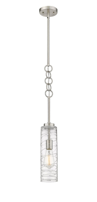 Innovations - 380-1S-SN-G381-4CL - One Light Mini Pendant - Wexford - Brushed Satin Nickel