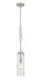 Innovations - 380-1S-SN-G381-4CL-LED - LED Mini Pendant - Wexford - Brushed Satin Nickel