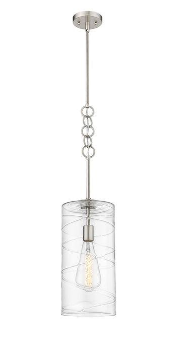 Innovations - 380-1S-SN-G381-8CL - One Light Mini Pendant - Wexford - Brushed Satin Nickel