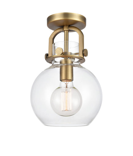 Downtown Urban LED Flush Mount Brushed Brass
