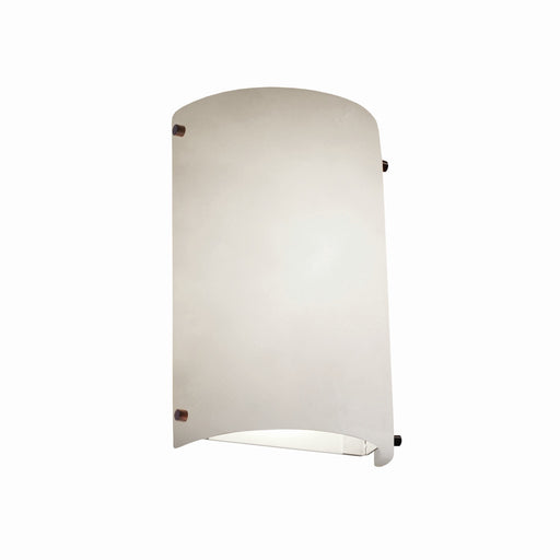 Justice Designs - CLD-5542W-DBRZ - One Light Outdoor Wall Sconce - Clouds - Dark Bronze