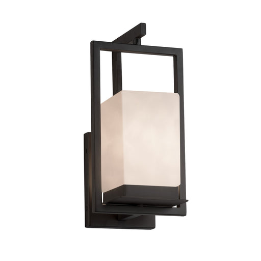 Justice Designs - CLD-7511W-MBLK - LED Outdoor Wall Sconce - Clouds - Matte Black