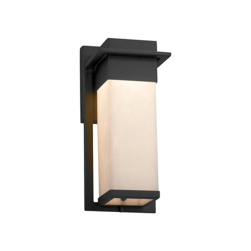 Justice Designs - CLD-7541W-MBLK - LED Outdoor Wall Sconce - Clouds - Matte Black