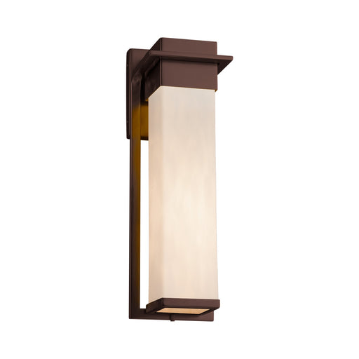 Justice Designs - CLD-7544W-DBRZ - LED Outdoor Wall Sconce - Clouds - Dark Bronze