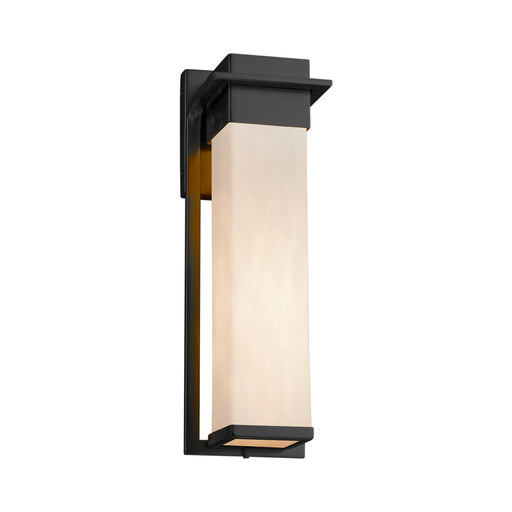Justice Designs - CLD-7544W-MBLK - LED Outdoor Wall Sconce - Clouds - Matte Black