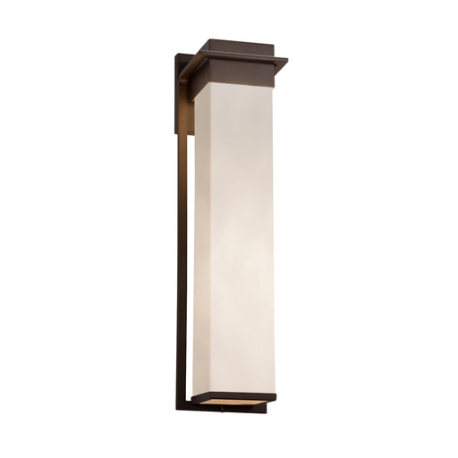 Justice Designs - CLD-7545W-DBRZ - LED Outdoor Wall Sconce - Clouds - Dark Bronze