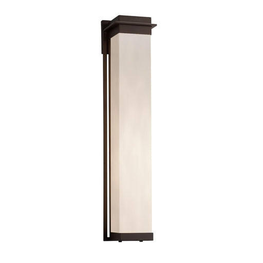 Justice Designs - CLD-7546W-DBRZ - LED Outdoor Wall Sconce - Clouds - Dark Bronze