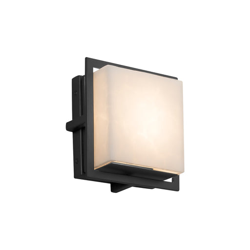 Justice Designs - CLD-7561W-MBLK - LED Outdoor Wall Sconce - Clouds - Matte Black