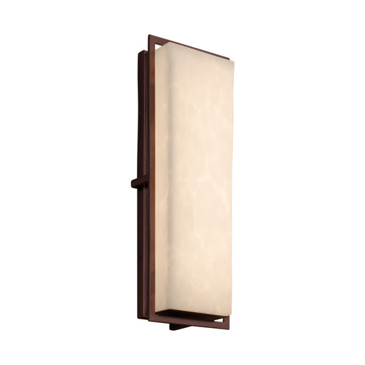 Justice Designs - CLD-7564W-DBRZ - LED Outdoor Wall Sconce - Clouds - Dark Bronze
