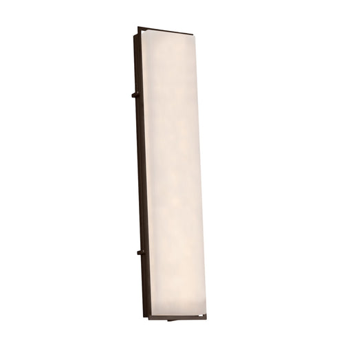 Justice Designs - CLD-7566W-DBRZ - LED Outdoor Wall Sconce - Clouds - Dark Bronze