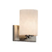 Justice Designs - CLD-8441-10-NCKL - One Light Wall Sconce - Clouds - Brushed Nickel