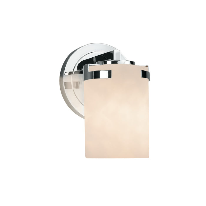 Justice Designs - CLD-8451-10-CROM - One Light Wall Sconce - Clouds - Polished Chrome