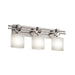 Justice Designs - CLD-8503-30-NCKL-LED3-2100 - LED Bath Bar - Clouds - Brushed Nickel