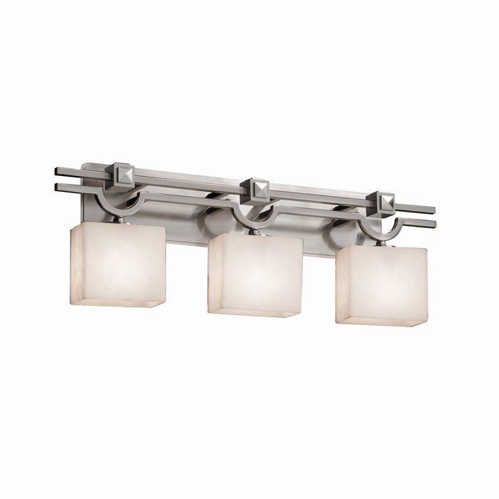 Justice Designs - CLD-8503-55-NCKL-LED3-2100 - LED Bath Bar - Clouds - Brushed Nickel