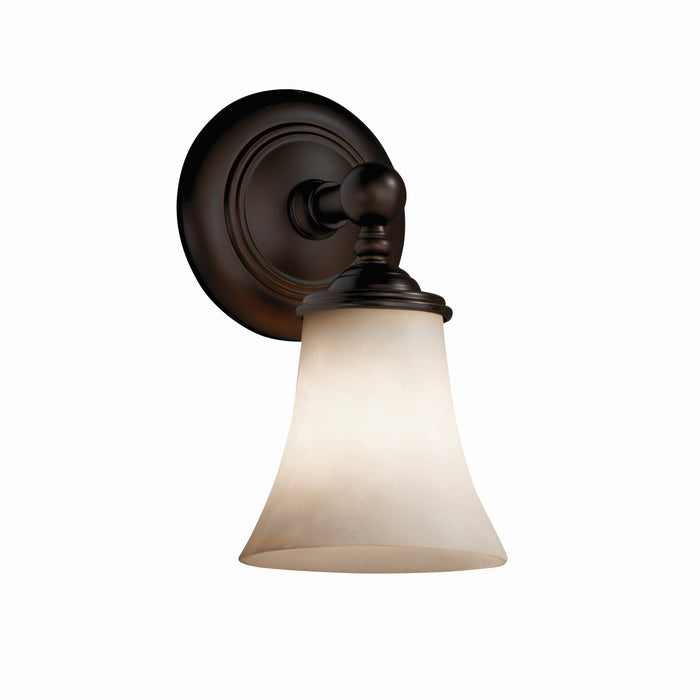 Justice Designs - CLD-8521-20-DBRZ-LED1-700 - LED Wall Sconce - Clouds - Dark Bronze